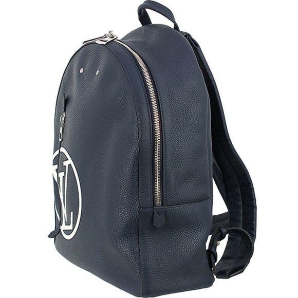 Louis Vuitton Backpack Leather Rucksack Black - Picture 3 of 9